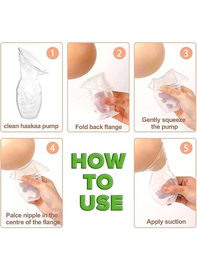 haakaa - Silicone Breast Pump 100 ML - Image 1