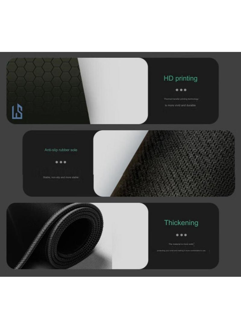 Jingke Oversized 31.5 x 11.8 x 0.12 inch Gaming Mouse Pad, Thickened, Precision Lock Edge, Time And Space Gift Box - Image 5
