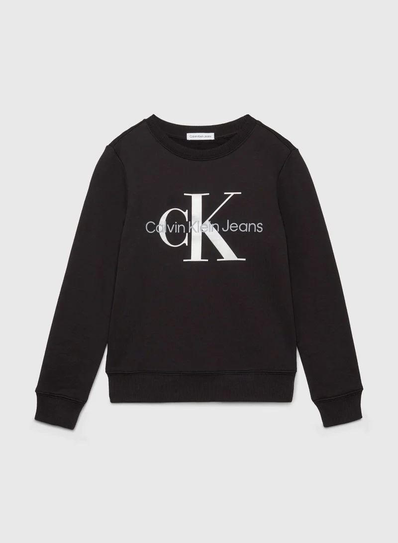 Calvin Klein Jeans Kids Monogram Sweatshirt