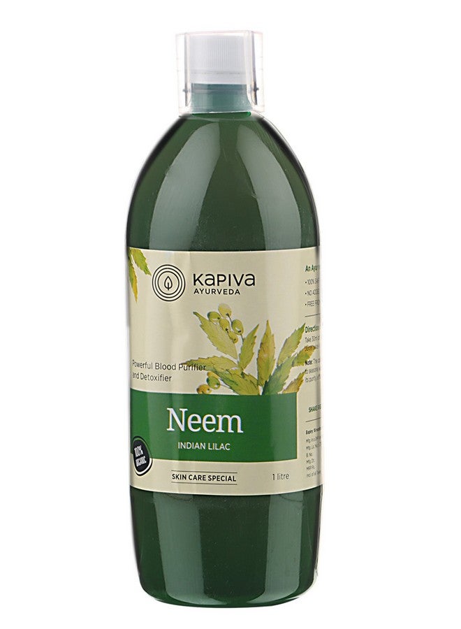 Kapiva عصير النيم كابيفا | مصنوع من نيم راجستاني | يساعد في تعزيز المناعة ومحاربة العدوى (1 لتر) - Image 4