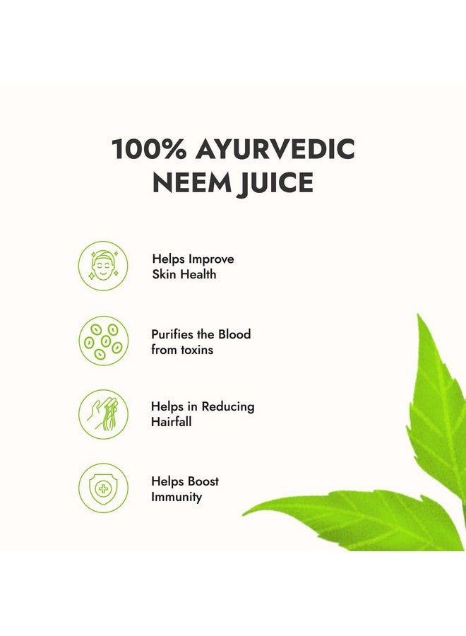 Kapiva عصير النيم كابيفا | مصنوع من نيم راجستاني | يساعد في تعزيز المناعة ومحاربة العدوى (1 لتر) - Image 3