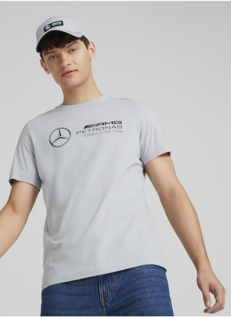 PUMA - Mercedes-AMG Petronas Motorsport F1 Essentials Logo Mens T-Shirt - Image 1