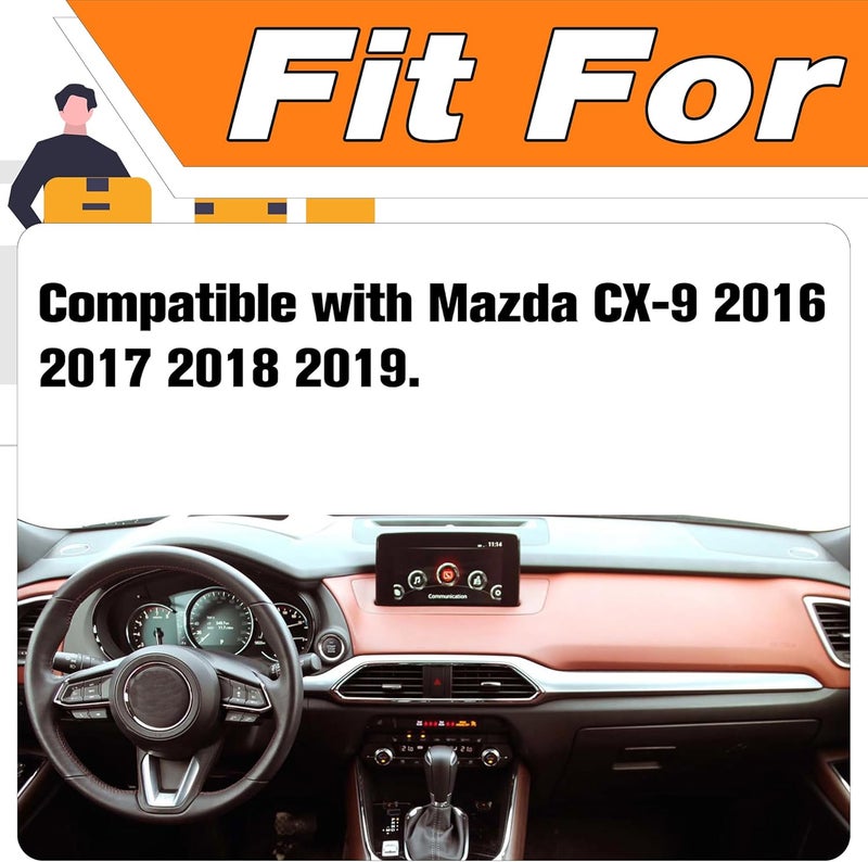 LEVANLIGHT 8" Digitizer Navigation Touch Screen Glass for Mazda CX-9 (2016-2019) - Image 2