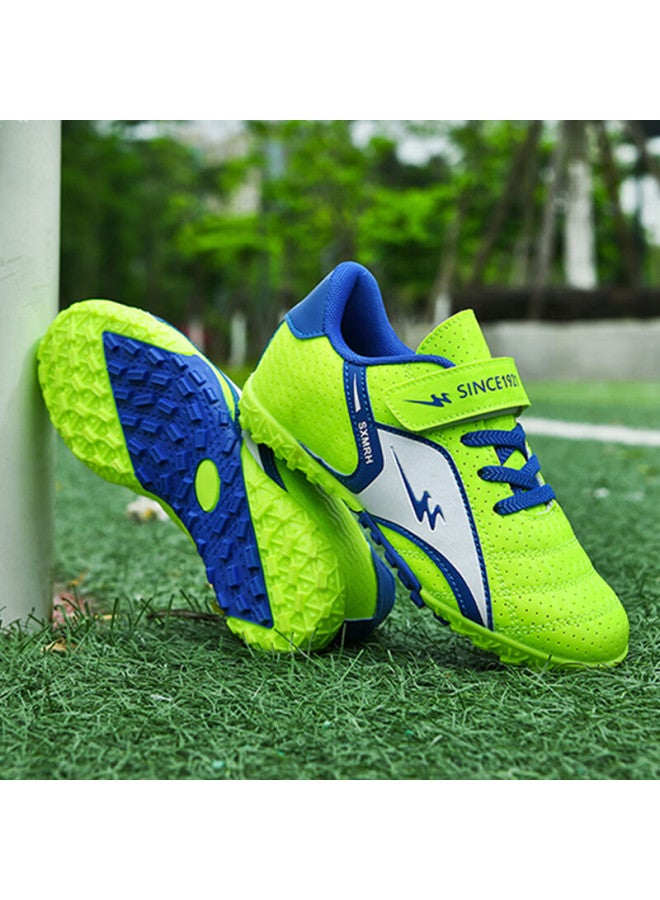 Shuangxing Children's Breathable Soccer Shoes, Youth Molded Studs Tf, Student Training Shoes, Non-slip Turf Shoes For Boys And Girls, Big Kids - Image 3