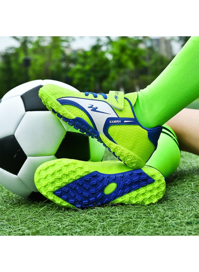Shuangxing Children's Breathable Soccer Shoes, Youth Molded Studs Tf, Student Training Shoes, Non-slip Turf Shoes For Boys And Girls, Big Kids - Image 4
