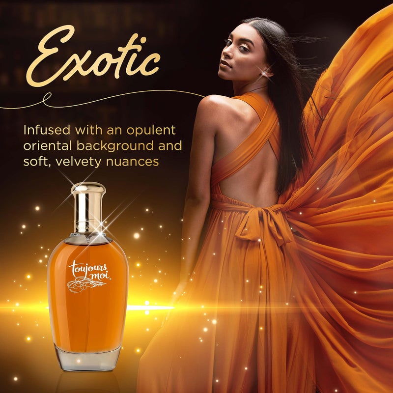 Dana Toujours Moi for Women Eau De Cologne Spray, 4 Ounce - Image 4