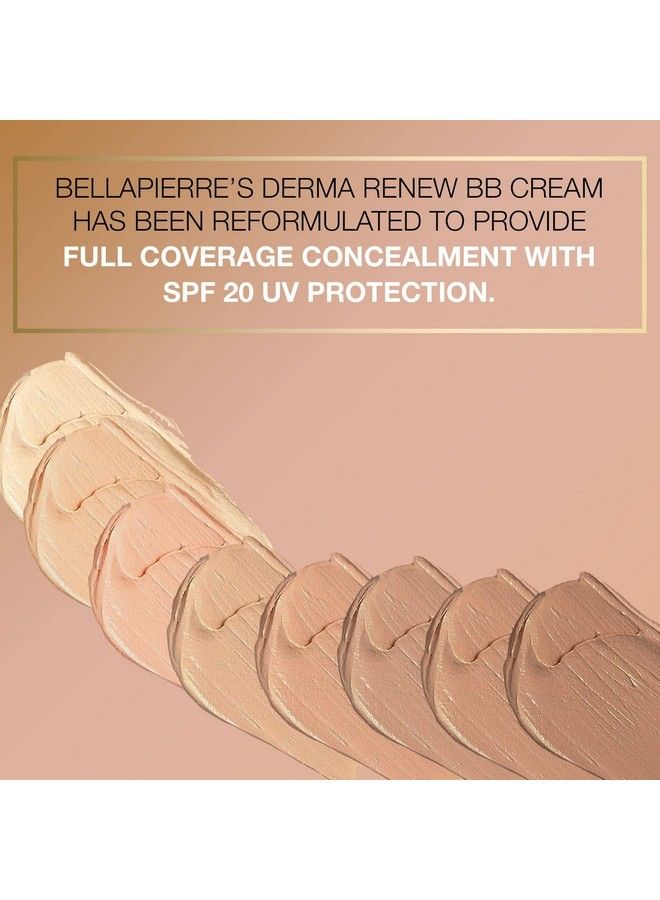 BellaPierre Bb Cream With Spf 20 Tinted Sunscreen Concealer Foundation & Moisturizing Face Cream | New & Improved Formula + Pump Top Applicator | Nontoxic & Paraben Free | 1.7 Oz Medium Cool - Image 3