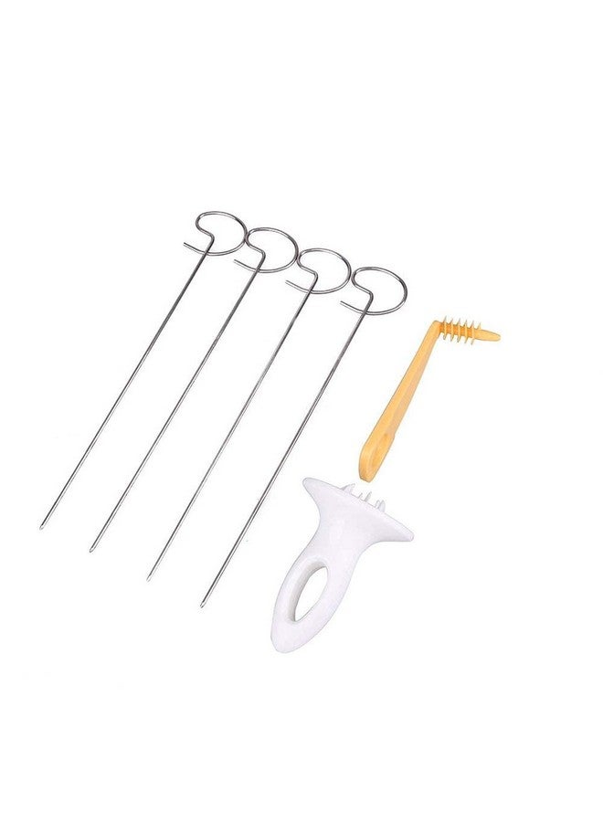 Perfect Pricee Potato Spiral Cutter Manual Slicer Set of 1 - Plastic & Stainless Steel, Multicolor - Image 2