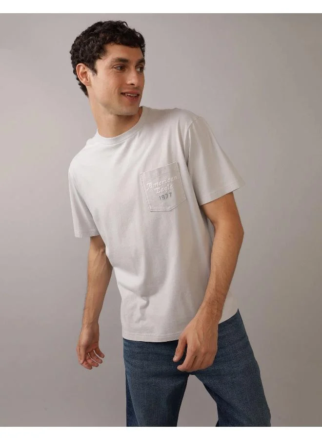 American Eagle Logo Crew Neck T-Shirt