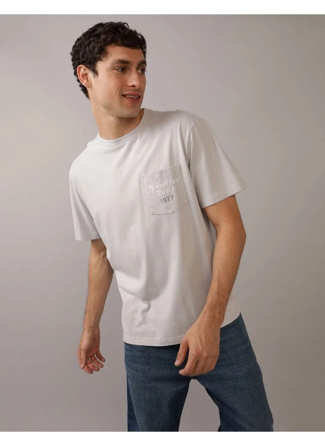 امريكان ايجل Logo Crew Neck T-Shirt