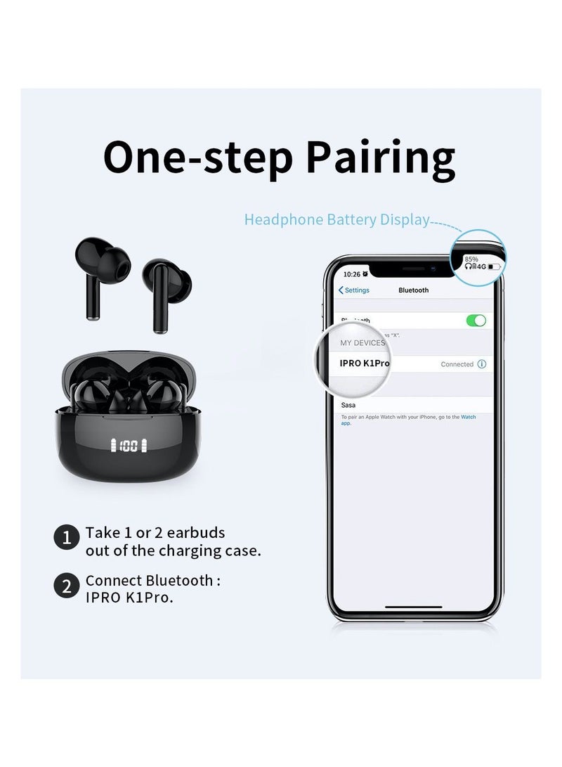 iPro HeadPhone Black Wireless - Image 4