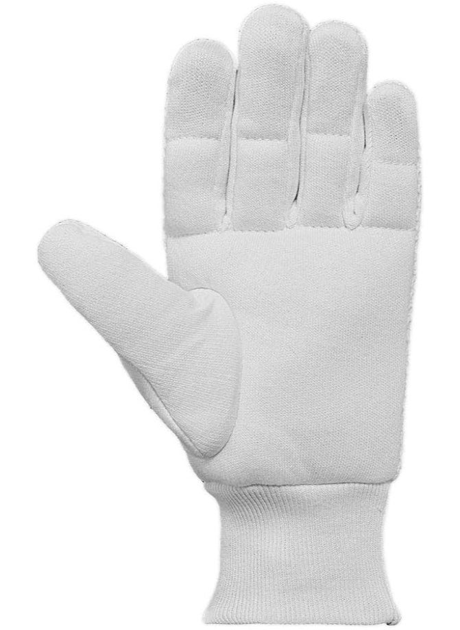 DSC 1501556 Surge Cricket Wicket Keeping Inner Gloves for Boys | Cotton Plam Gloves | Faster Sweat Absorbtion | Comfort Fit | Kit for Men and Boys | White  - Image 3