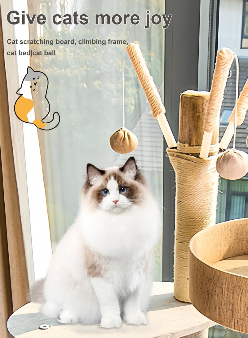 Kidle Cat Climbing Frame Cat Tree Cat Scratching Posts Cat Tower - Image 2