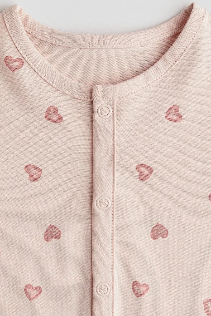 H&M Patterned sleepsuit