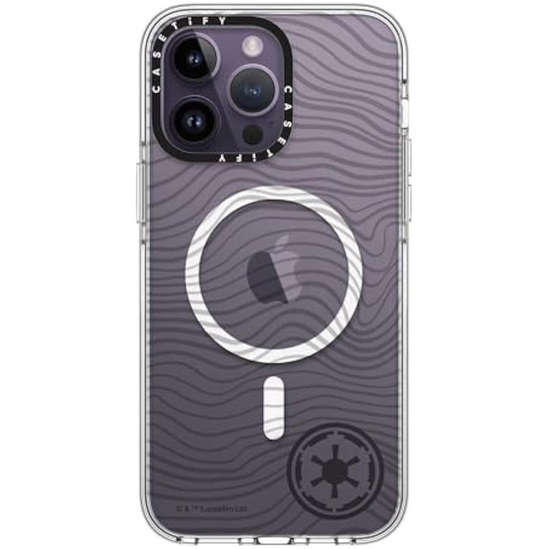 Casetify Clear iPhone 14 Pro Max Case 【Mandalorian Co-Lab/Not Yellowing / 6.6ft Drop Protection/Compatible with Magsafe】 - Beskar Ingot - Clear - Image 2
