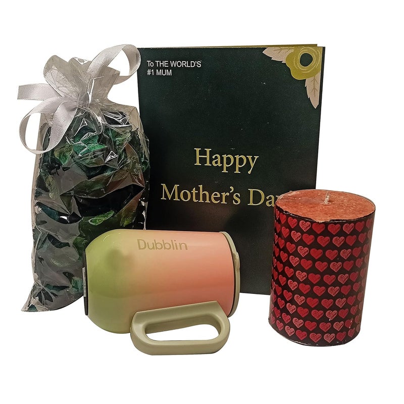 Northland Gift Combo for Mother Mom Potpourri Coffee Mug 220 ml Scented Candle and Mothers Day Greeting Card Best Gifts for Mothers Day for Mom - Image 1