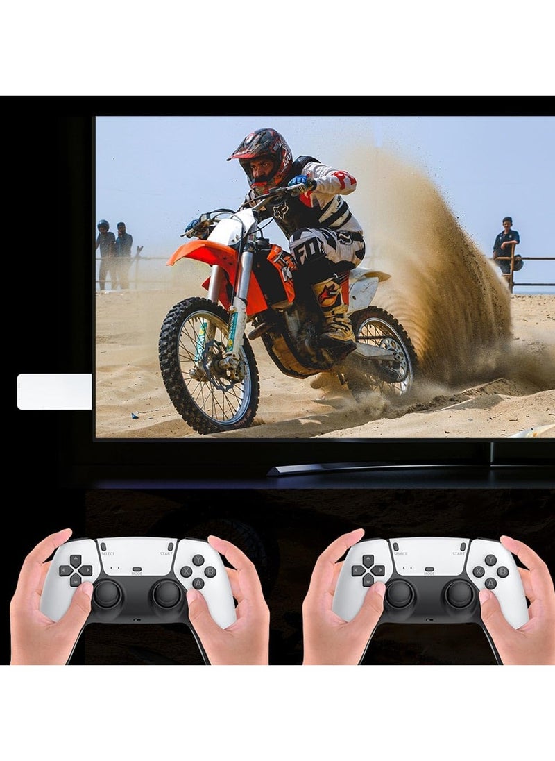 Generic - M8 Pro Game Stick 4K HDMI – Retro Video Game Console | 20,000+ Classic Games | Wireless Controllers | Supports PS1, FC, GB, GBA, and Arcade Games - Image 1