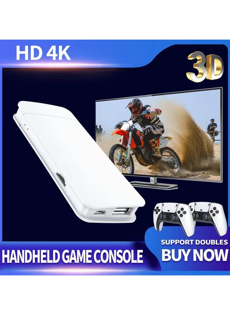 Generic - M8 Pro Game Stick 4K HDMI – Retro Video Game Console | 20,000+ Classic Games | Wireless Controllers | Supports PS1, FC, GB, GBA, and Arcade Games - Image 1