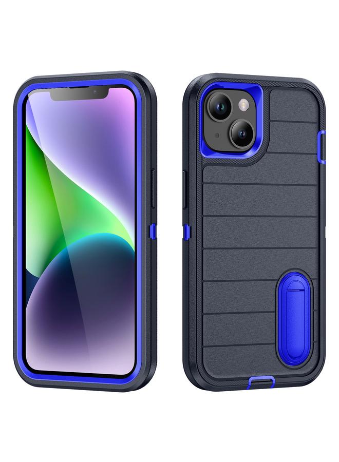 S-TOP Case For iPhone 13 Defender Gen2 Rugged PC + Silicone Phone Case with Holder - Image 1