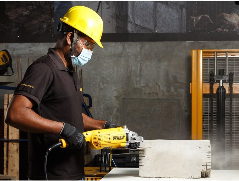 DEWALT Angle Grinder, Yellow/Black, 115 Mm, Dwe4114-B5 - Image 3