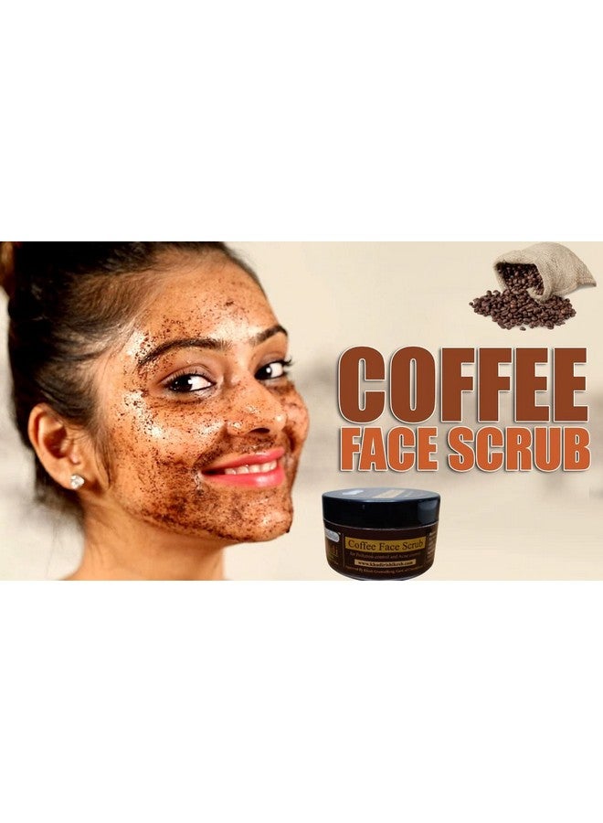 Khadi Rishikesh Coffee Face Scrub for Women & Men for Brightening & Dark Circle for men and women (Pack of 3)-50X3=150GM,WITH MAKEUP BLENDER FREE - Image 5