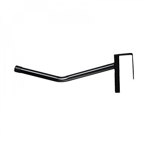 HORZE Portable Saddle Rack | Hangs on Stall Walls or Doors - Black - One Size - Image 1
