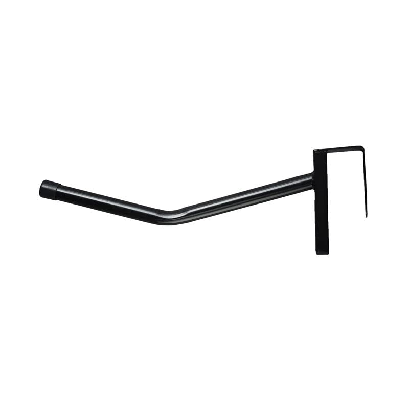 HORZE Portable Saddle Rack | Hangs on Stall Walls or Doors - Black - One Size - Image 4