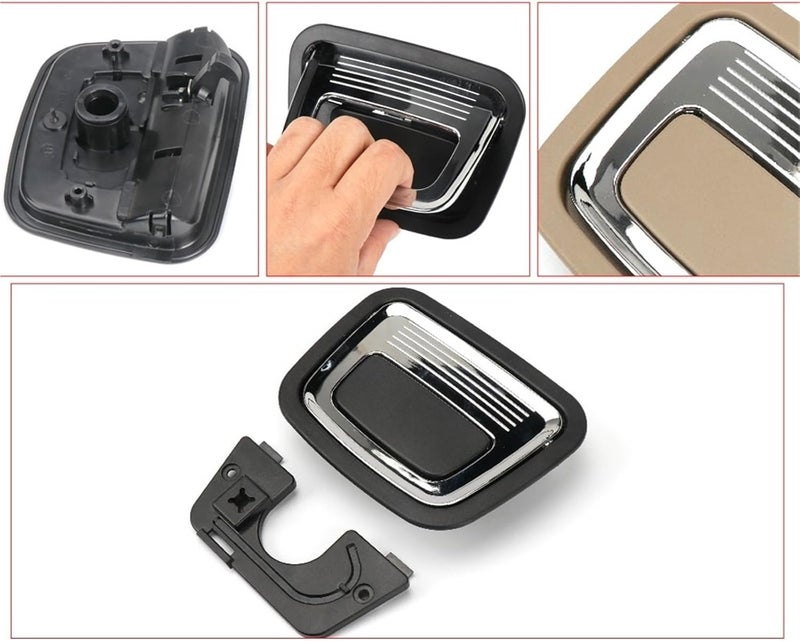 Wivplex Car Trunk Tail Cover Handle for Mercedes S Class - Image 5