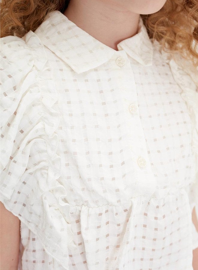 تايس فتاة بلوزة بيضاء - Image 3