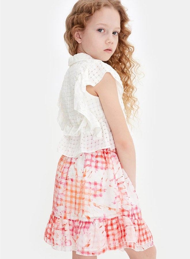 تايس فتاة بلوزة بيضاء - Image 4