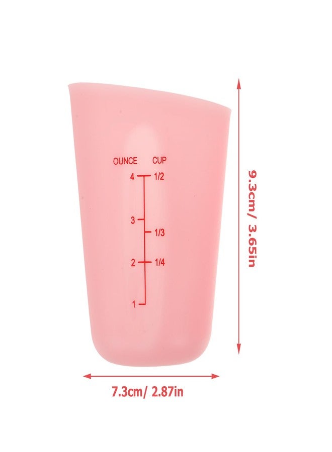 DIYEAH 2pcs Silicone Measuring Cup Resin Epoxy Mixing Cups Silicone Cup Baking Graduated Double Scale Flexible Measuring for Baking Resin - Image 4