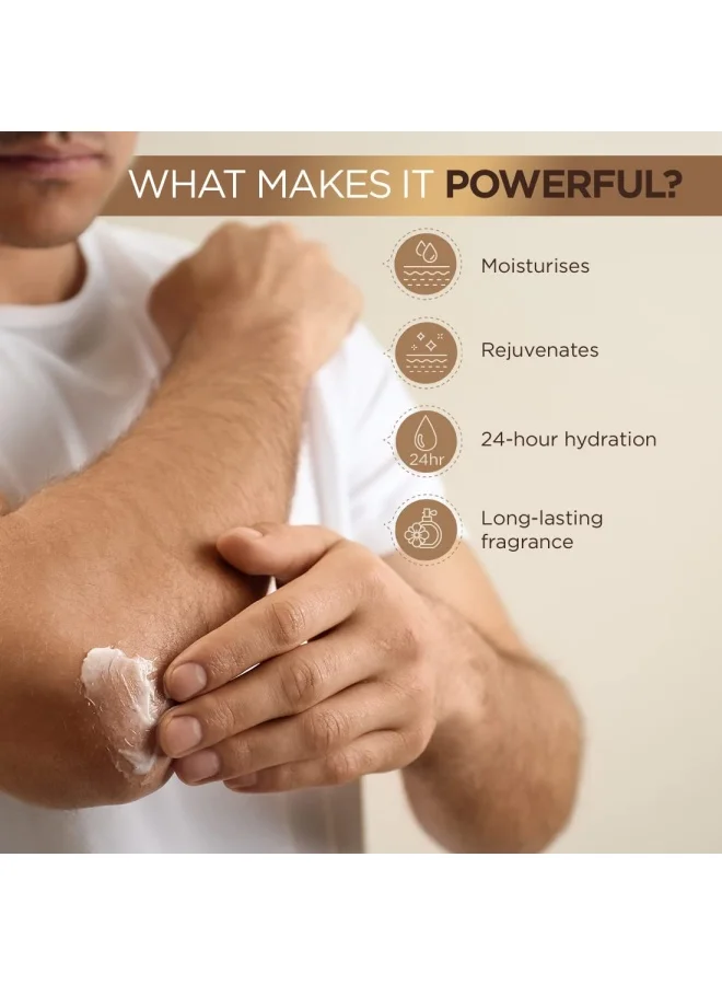 The Man Company  Blanc Body Lotion for Men | Moisturises | Rejuvenates | 24-Hour Long Hydration | Long-Lasting Fragrance | Toxin-Free | Suitable For All Skin Types- 200ml for Men | Best Price UAE