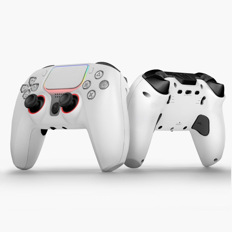 NBCP X-2 Wireless 5th Generation Elite Gamepad for PlayStation 4 Controller ,PS4 pro controller,with 1000mAh Battery/USB C Cable - Dual Motors,Macro programming buttons, 6-Axis Gyro, 3.5mm Audio Jack,TURBO mode, Multi Touch Pad & Drift repair function, Compatible with PS4/Slim/Pro/PC/IOS/Android - Image 1