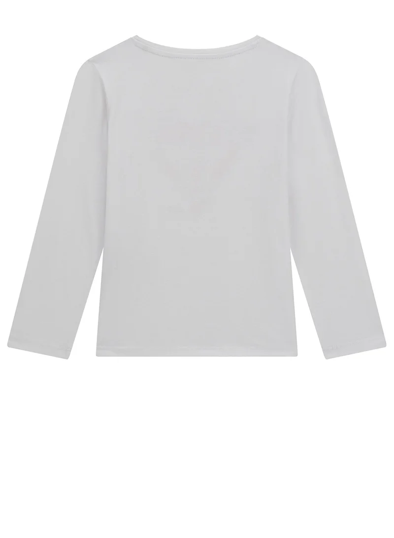 جس Kids Graphic Crew Neck T-Shirt
