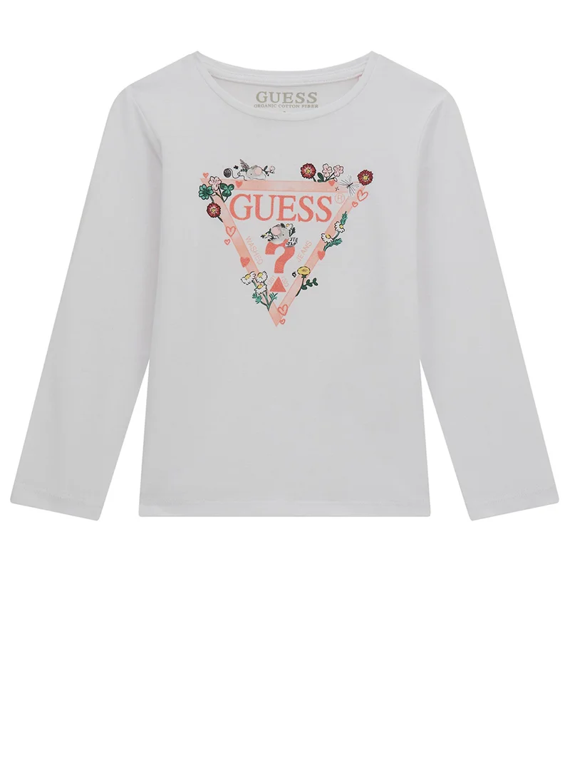 جس Kids Graphic Crew Neck T-Shirt