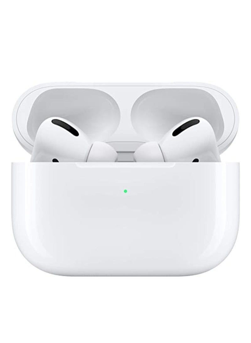 سماعات أذن بلوتوث داخل الأذن مع علبة شحن بيضاء - Image 1