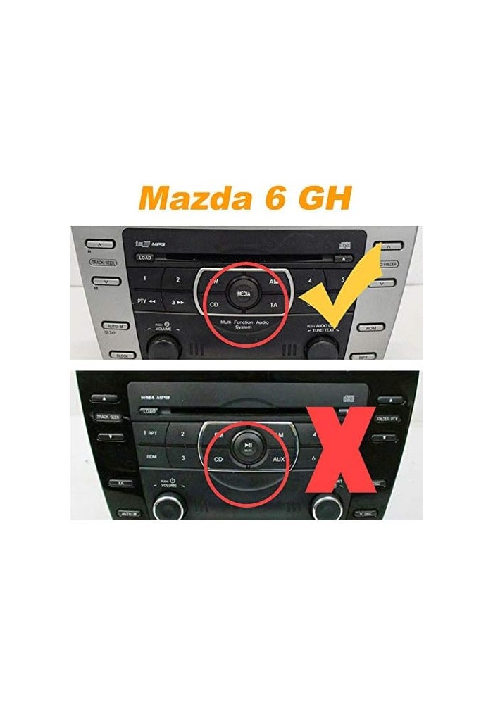 Yomikoo Aux Interface, USB/AUX Mp3 Player Adapter Car Digital Music Cd Changer 3.5mm for Mazda - Image 4
