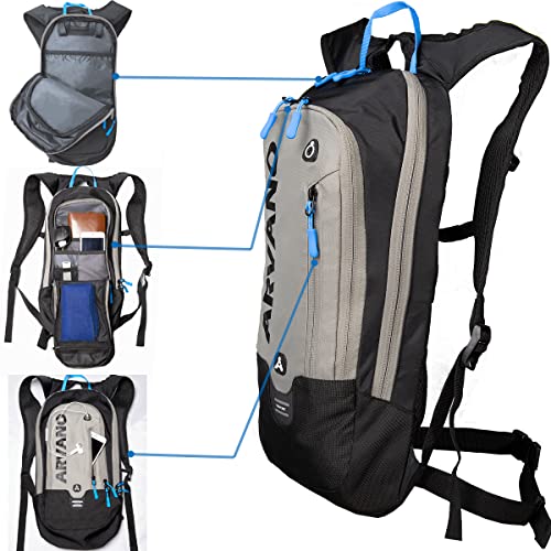 Arvano Bike Backpack Small Mountain Biking Backpack Lightweight 6l Daypack - MTB Cycling,Hiking,Skiing,Snow Bicycle,Snowboard - Image 3