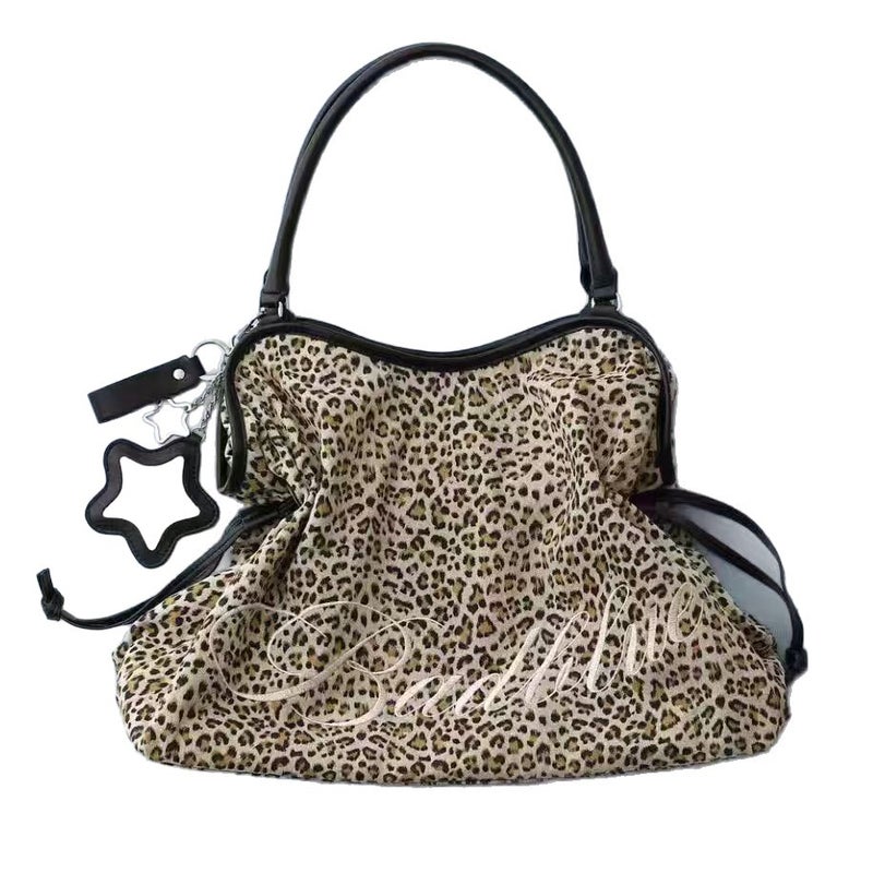 Women's Leopard Print Tote Bag 2025 - Large Capacity Shoulder Bag - Image 5