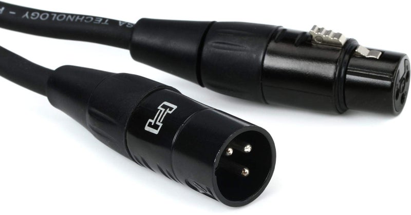 Hosa كابل ميكروفون محترف Hosa HMIC-020، REAN XLR3F إلى XLR3M، 20 قدم - Image 1