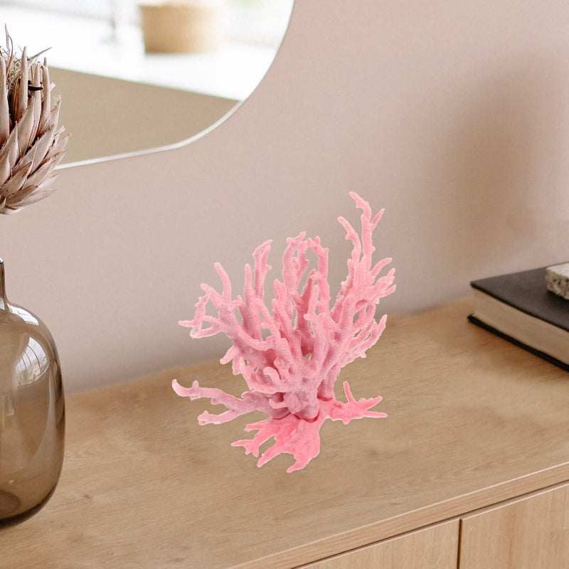 Large Resin Aquarium Coral Ornament Artificial Fish Tank Plant Decor - Image 4