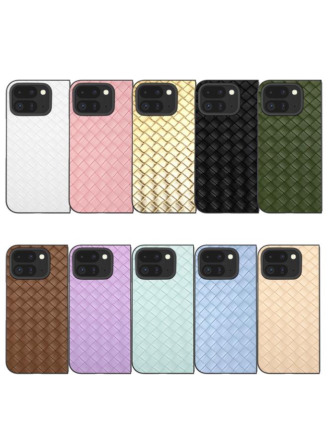 اس-توب جراب لهاتف Google Pixel 9 Pro قابل للطي بإطار أسود وملمس منسوج من مادة البولي يوريثين - Image 5