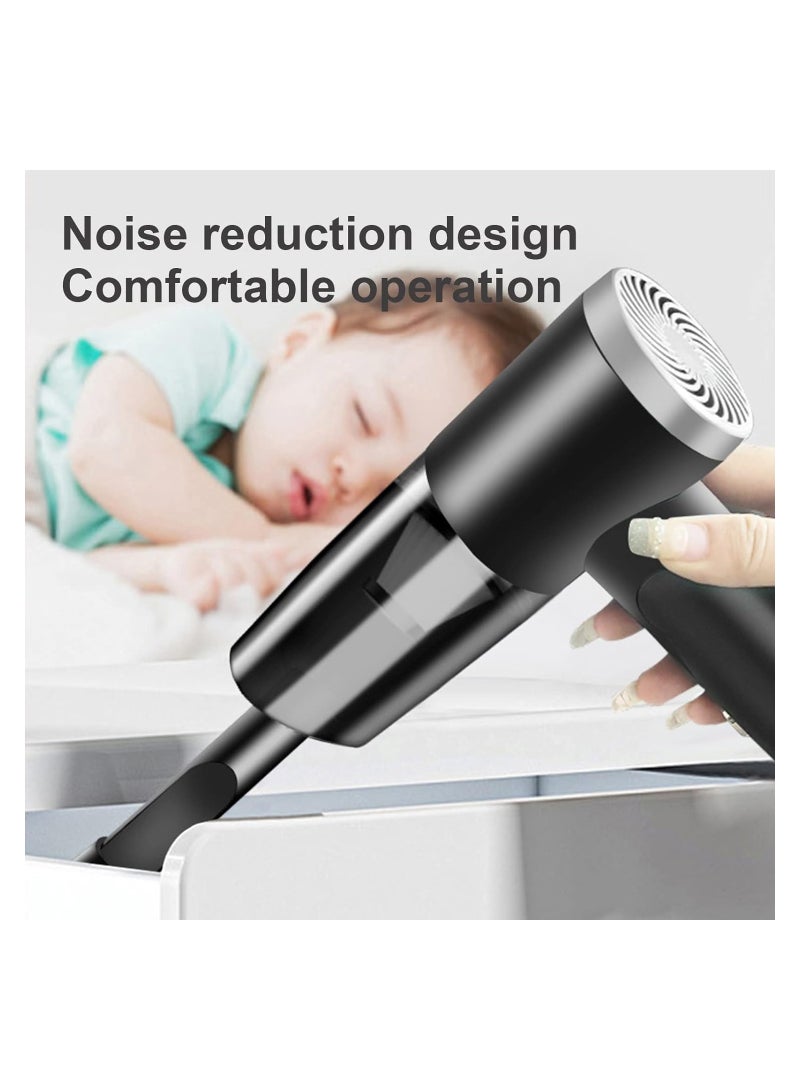 GENNEXT Handheld Vacuum Cordless Rechargeable Car Vacuum Cleaner 4000mbar Powerful Suction Small Cleaner For Home And Car - Image 2