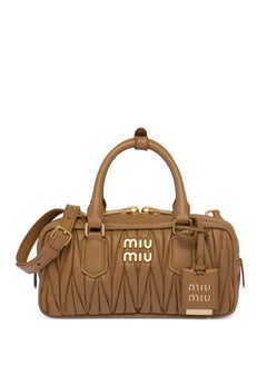 Miu Miu MIU Arcadie nappa leather bag with shoulder strap  - Image 3