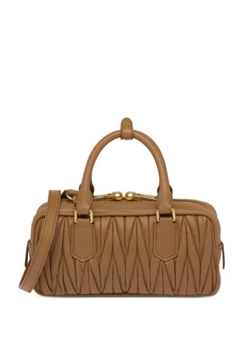 Miu Miu MIU Arcadie nappa leather bag with shoulder strap  - Image 2