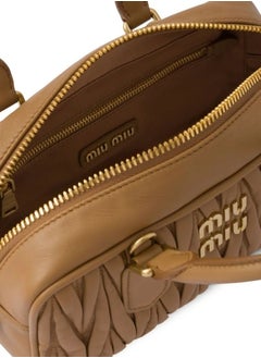 Miu Miu MIU Arcadie nappa leather bag with shoulder strap  - Image 1