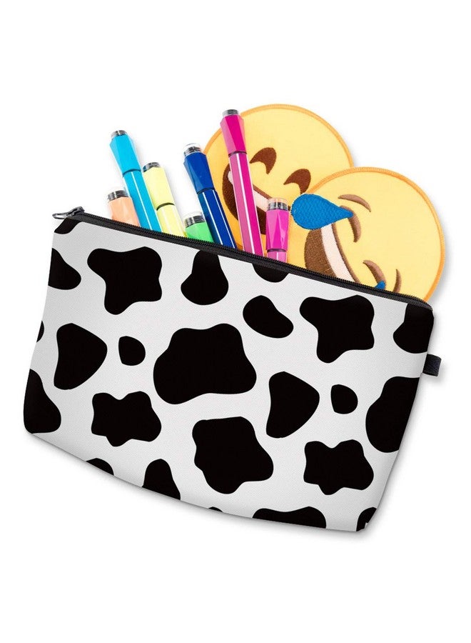 deanfun Cosmetic Bag For Women Trendy Makeup Bags Organizer Travel Waterproof Toiletries Bag Accessories Cow Point Gifts (52558) - Image 5