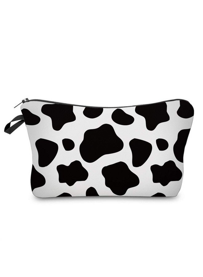 deanfun Cosmetic Bag For Women Trendy Makeup Bags Organizer Travel Waterproof Toiletries Bag Accessories Cow Point Gifts (52558) - Image 1