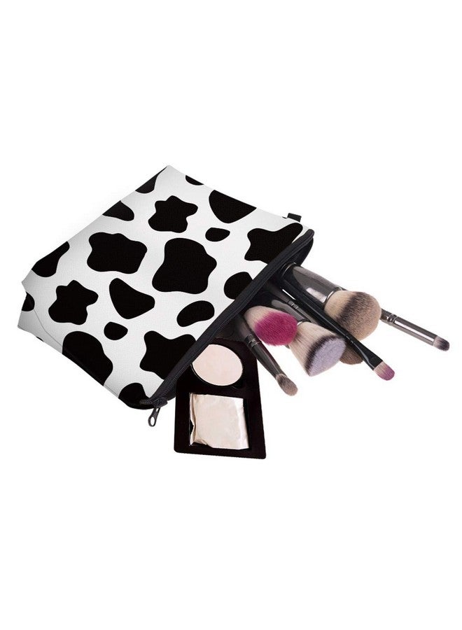 deanfun Cosmetic Bag For Women Trendy Makeup Bags Organizer Travel Waterproof Toiletries Bag Accessories Cow Point Gifts (52558) - Image 4