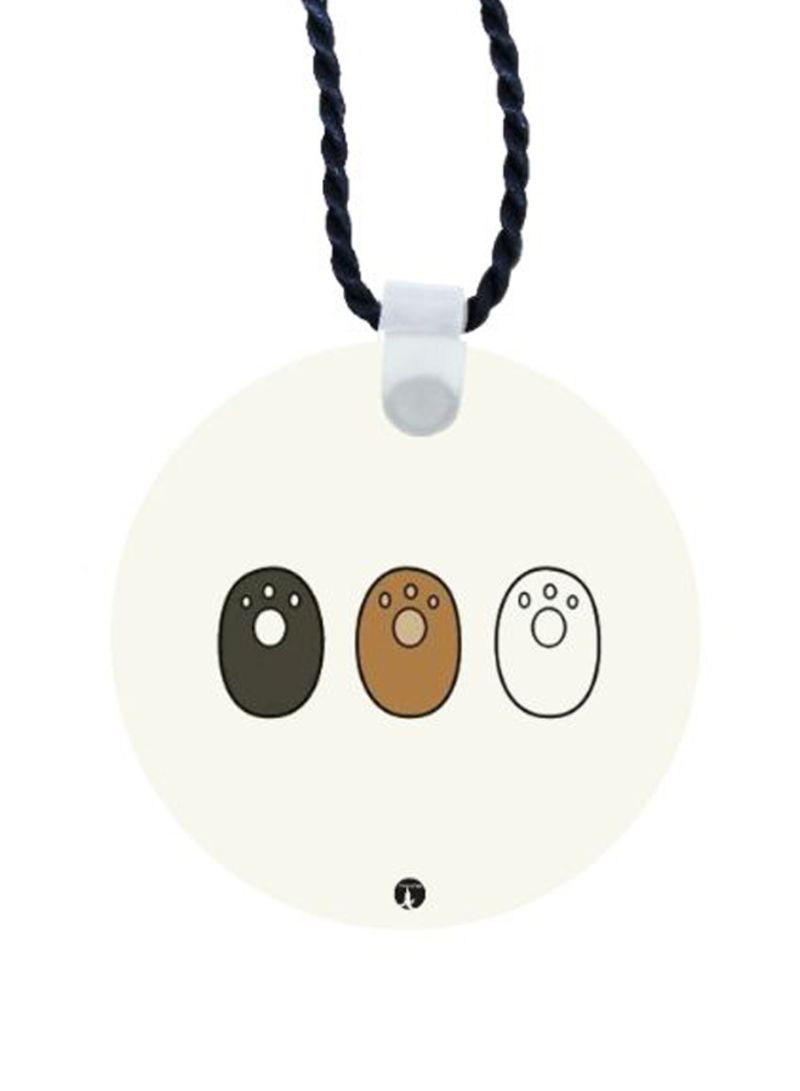 RKN We Bare Bear Printed Car Mirror Pendant - Image 2